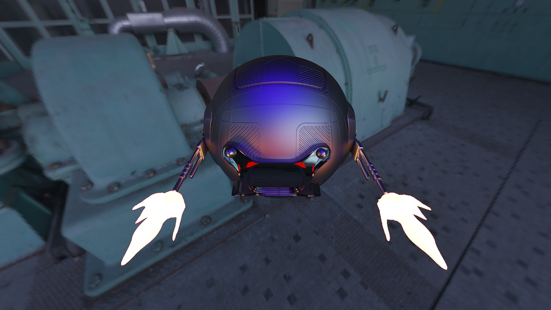 Scifi drone with gun shooting 3D model https://p.turbosquid.com/ts-thumb/0p/xSy6wY/yB/sample4/jpg/1679286485/1920x1080/fit_q87/6ae4e4ae670c19c5338ead6f12a181c25f27f70b/sample4.jpg