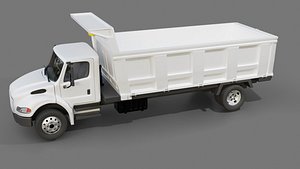 3D Freightliner M2-106 Dump Truck 2012 model