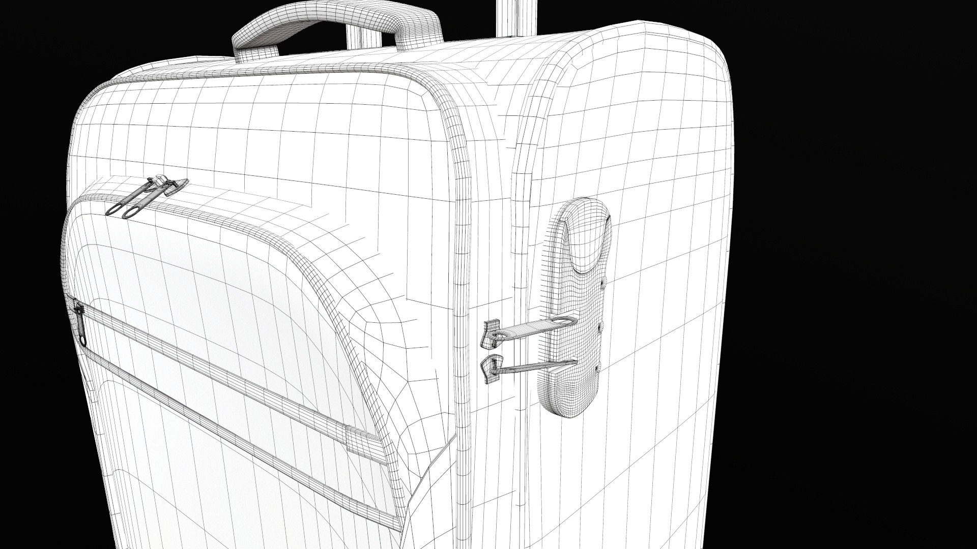 Suitcase Bag model - TurboSquid 1966077