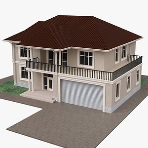 Casa Geto Construir Low Poly Modelo 3D $69 - .fbx .max .obj - Free3D