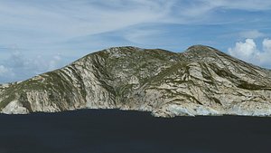 island montecristo 3d model