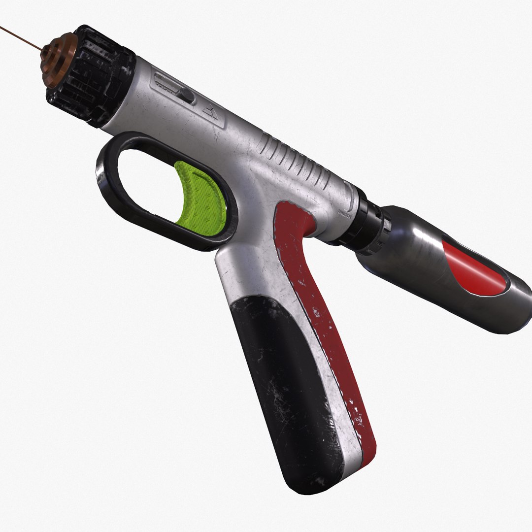 Injector Gun Medpack Model - TurboSquid 2154815