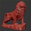 Lion statue