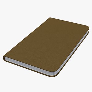 3d 3ds leather desk journal
