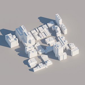 Building Box Building Block Distribution Building model