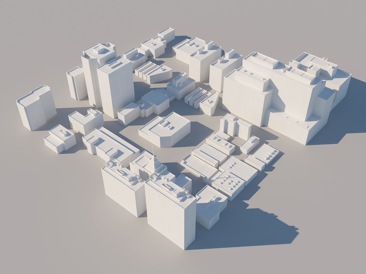 Building Box Building Block Distribution Building Model - TurboSquid ...