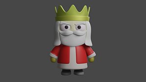 3D model gnome king