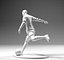 footballer ronaldo player 3D
