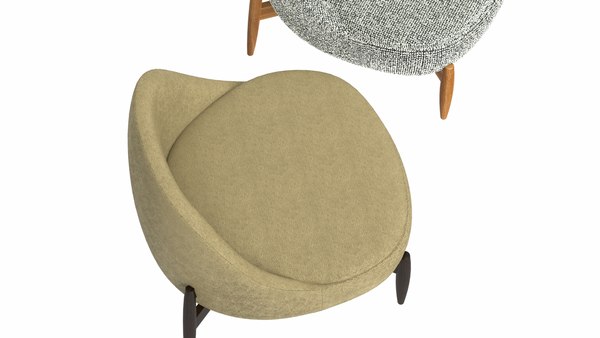 modelo 3d Minotti Sendai armchair - TurboSquid 1937014