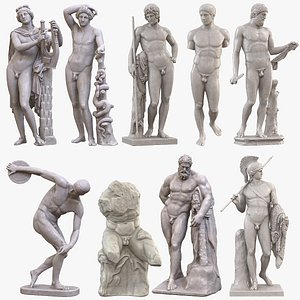 Classical Male Beauty Idealized Forms 3D model
