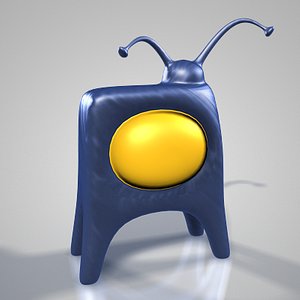 3d model cartoon television