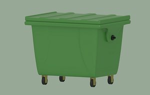 Trash Bin 3D model