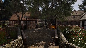 ElderBoom Hollow  Massive Village Environment