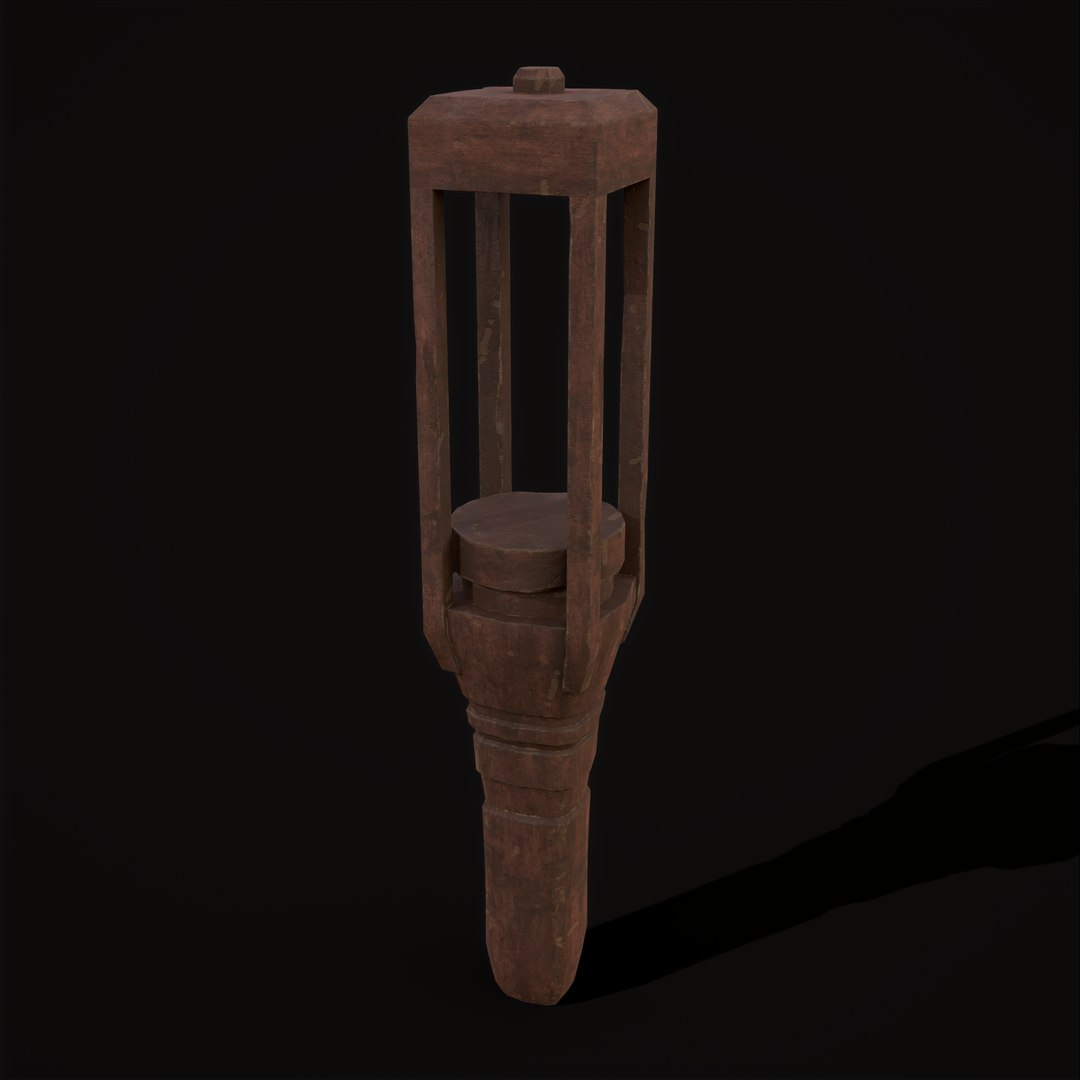 Rustic Medieval Toddler Rattle Toy 3D Model - TurboSquid 1961821