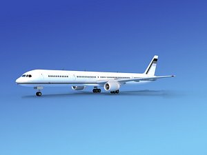 3d airline boeing 757 757-300