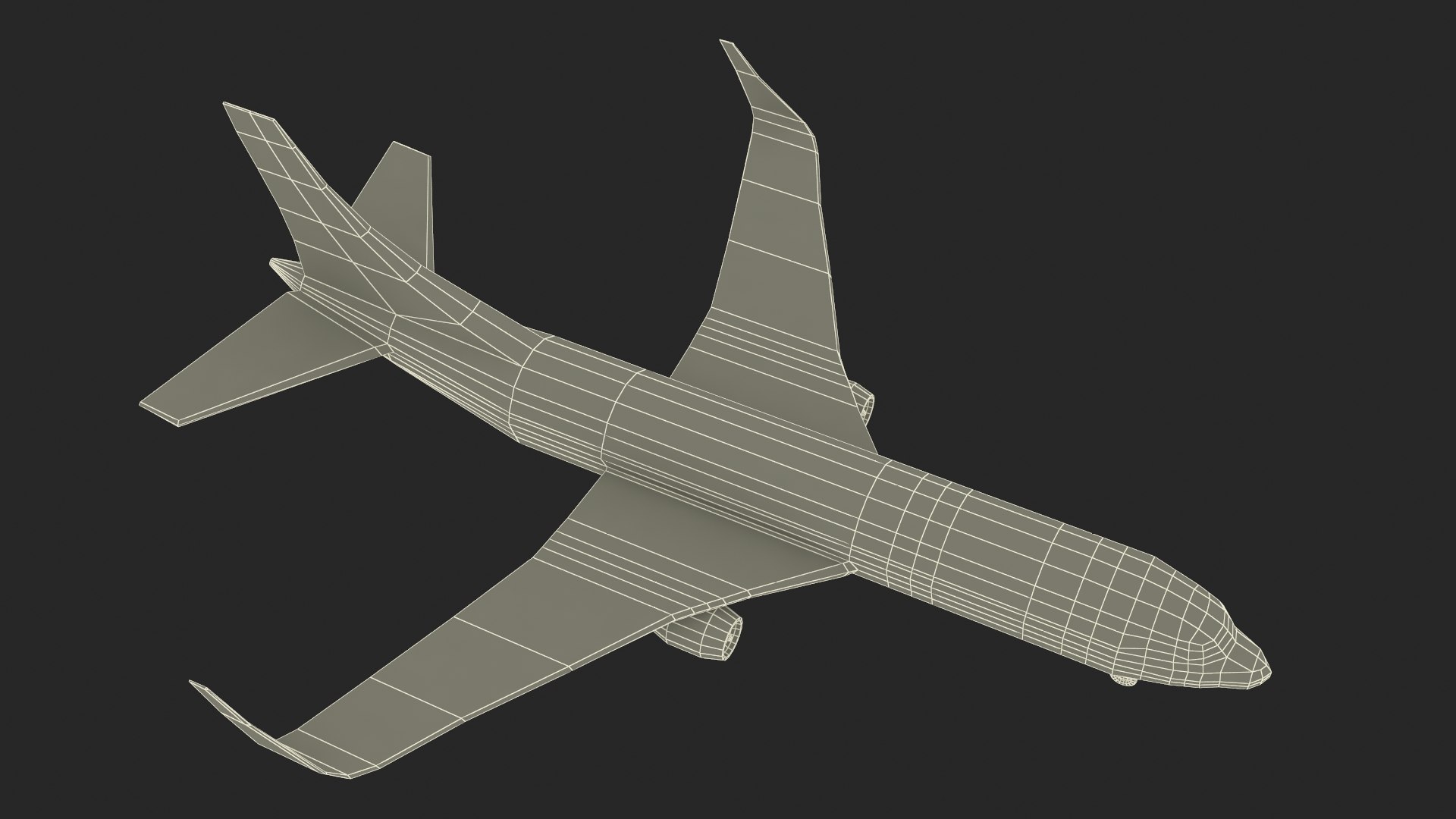 Low Poly Stylized Model Airplane Model - TurboSquid 2273177