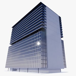 3D building house model