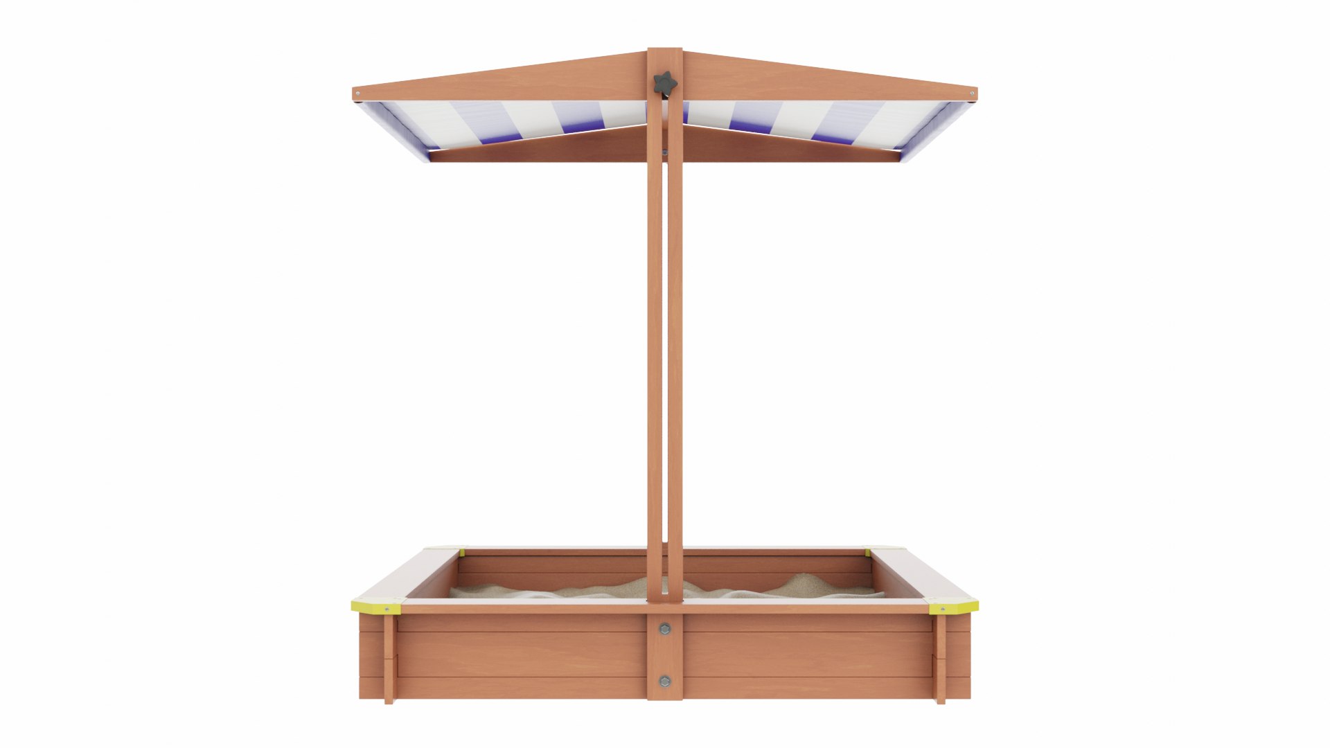 Sandbox With Canopy 3D Model - TurboSquid 2272542