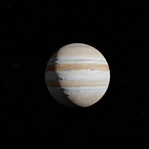 Jupiter 3D model