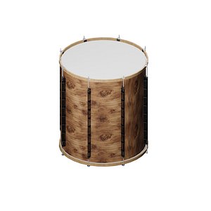 Wooden Floor Tom 1