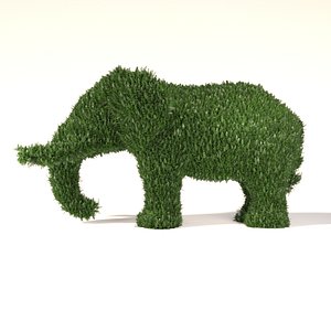 3D model Bush Elephant