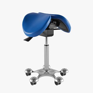 3D Salli Saddle Chair 07