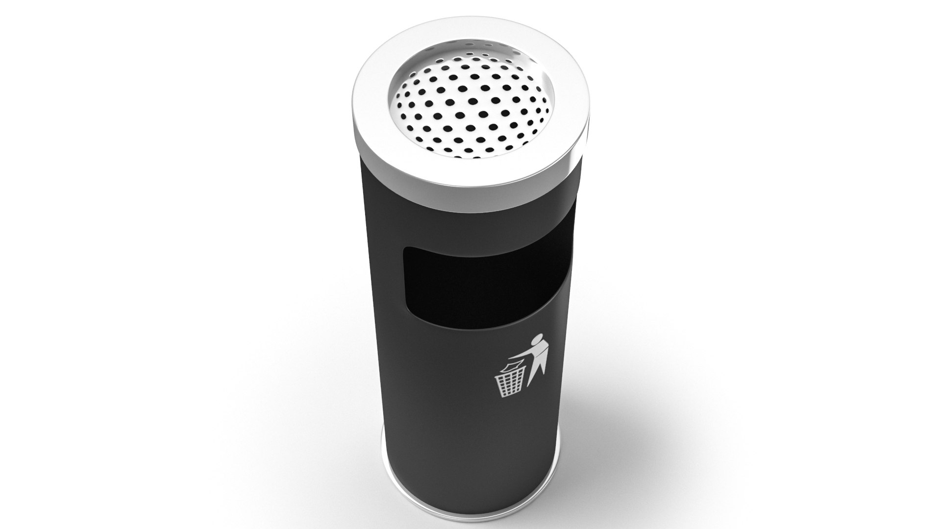 Ashtray Bin Model TurboSquid 1499590