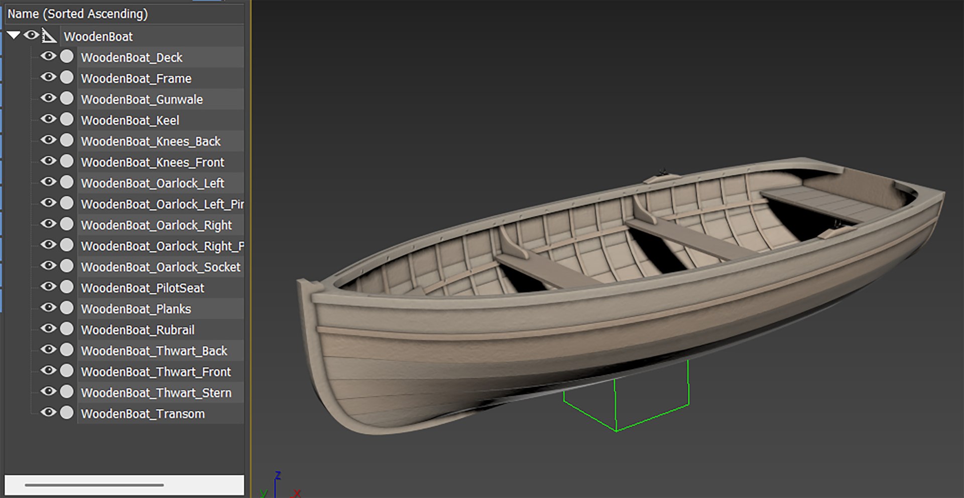3D Unpainted and Unvarnished Wooden Rowboat with Separated Parts https://p.turbosquid.com/ts-thumb/0q/uhOT4L/Dp/layout/jpg/1787162000/1920x1080/fit_q87/bf40b8c99a947b570466af7fcb03260064ad7512/layout.jpg