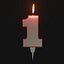 Candela di compleanno