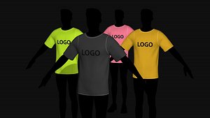 T-shirt in 4 colors