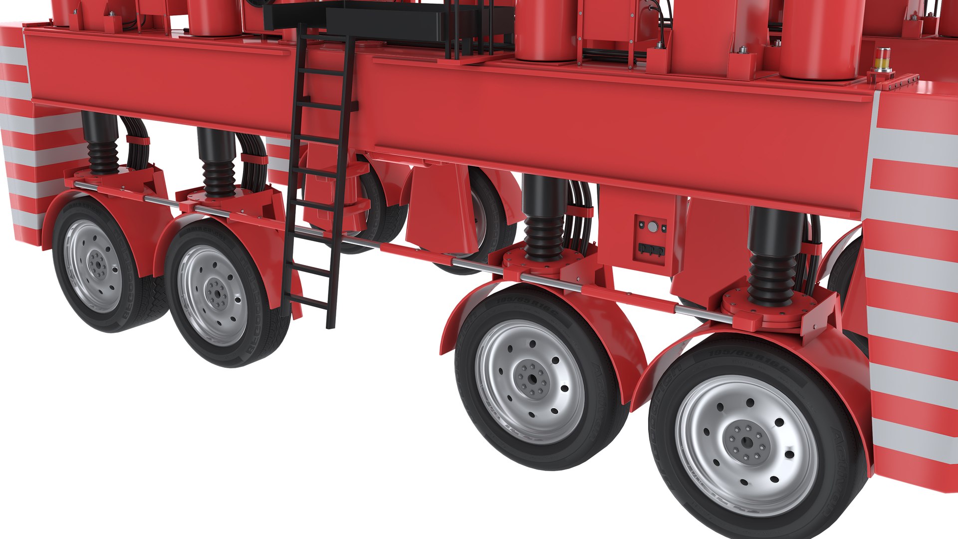 3D Straddle Carrier For Seaport - TurboSquid 2225005