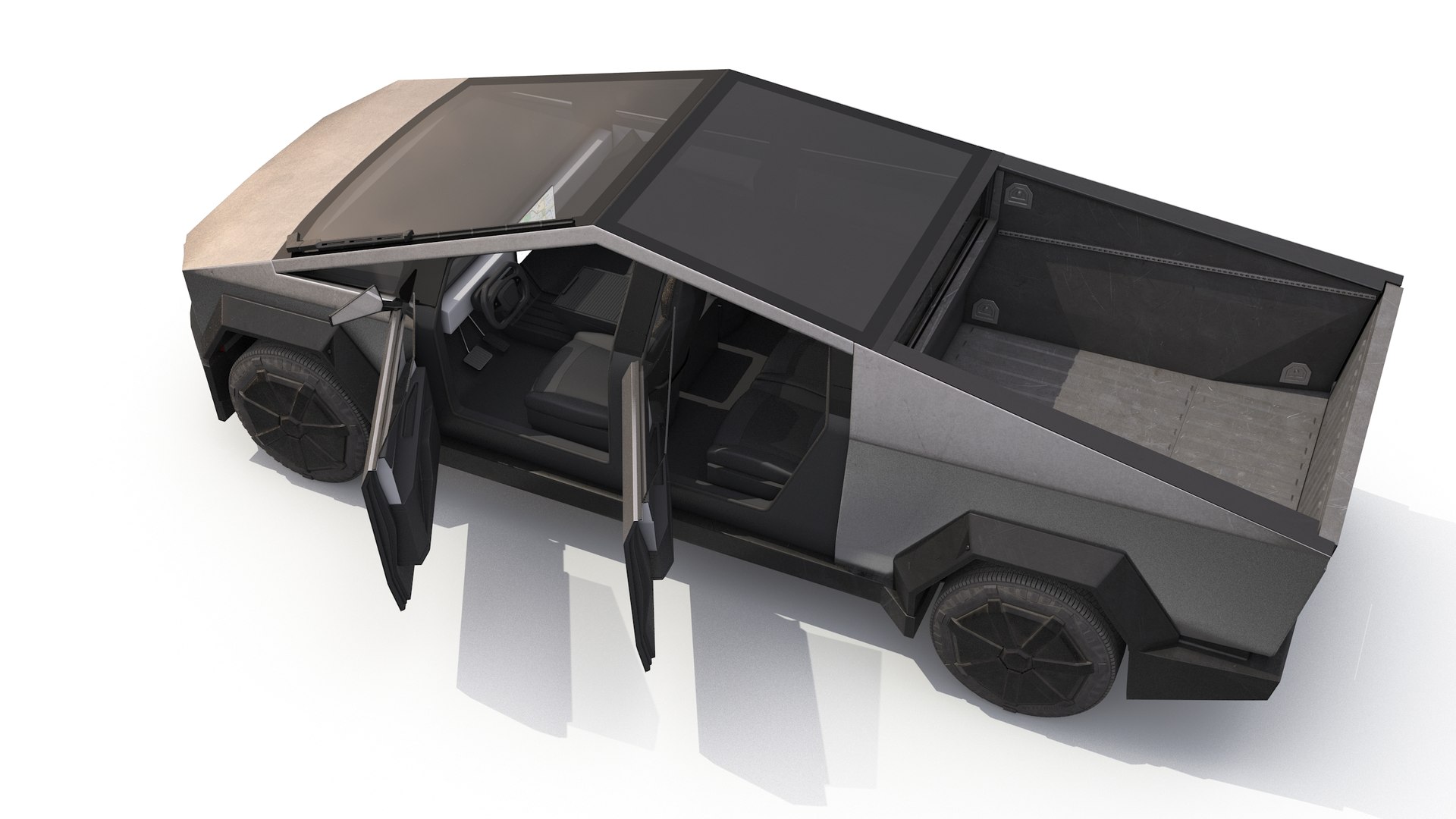 3D CyberTruck https://p.turbosquid.com/ts-thumb/0r/1HlObv/k5/cybertruckprev10/jpg/1690207082/1920x1080/fit_q87/e85c28a54420698b22cfc9e3c22fbedabd5b6fc5/cybertruckprev10.jpg