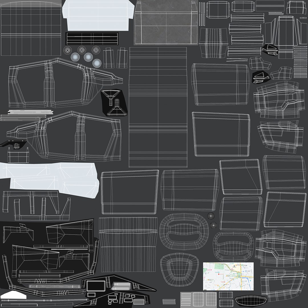 3D CyberTruck https://p.turbosquid.com/ts-thumb/0r/1HlObv/l8/zzuvw1/jpg/1690207160/1920x1080/fit_q87/9c627b02e026a73891145c95b3797cc3ceb6ddbe/zzuvw1.jpg