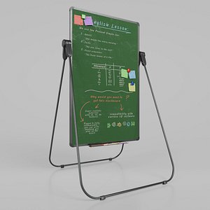 Customizable U-Stand Greenboard Tall Writing Board