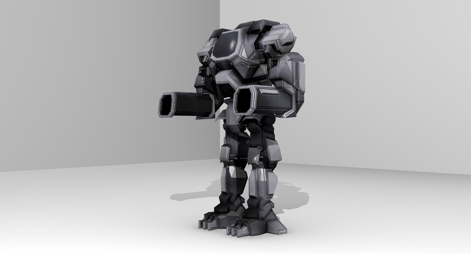 Mecha Robot 3D Model - TurboSquid 1289908