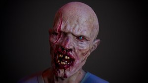 Zombie 01a 3D