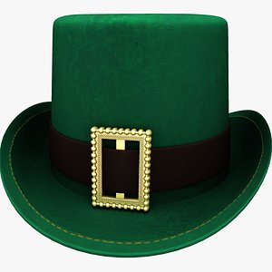 leprechaun hat 3d ma