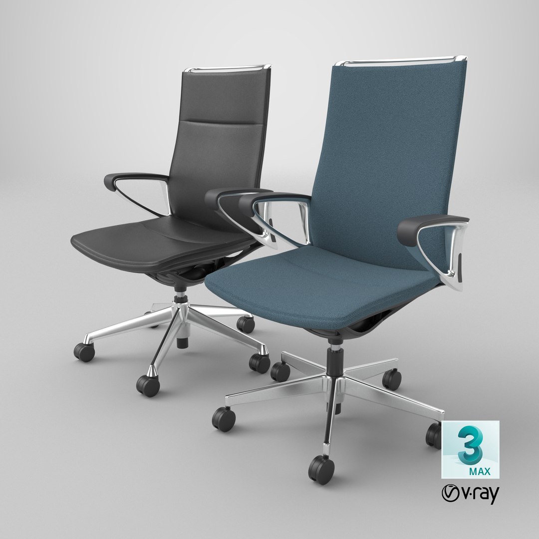3D Okamura Mode Office Chair - 2-Chair Bundle Leather  Fabric Versions https://p.turbosquid.com/ts-thumb/0r/H12kqe/gN/stemcell_max_vray_render/png/1787835035/1920x1080/fit_q87/b760112120db8c67e3a0c6f12cceae968e5ece46/stemcell_max_vray_render.jpg