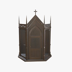 3D model Confession Room