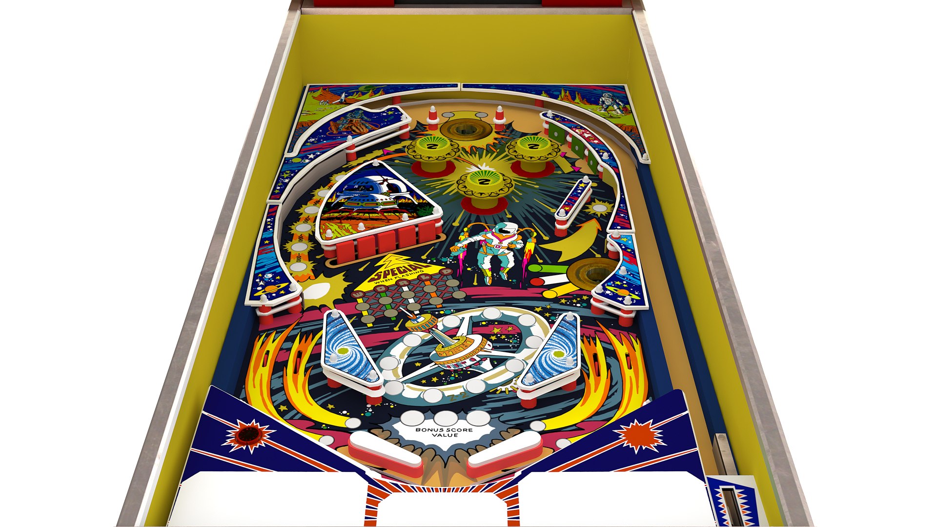 Future World Pinball Zaccaria 3D Model - TurboSquid 1451234