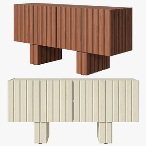 CB2 sideboard chest of drawers Moab 3D model