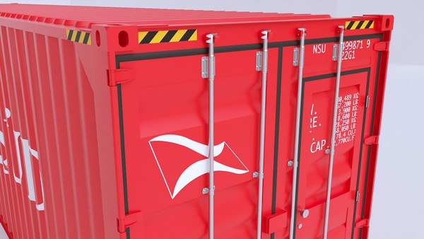container shipping 3D model
