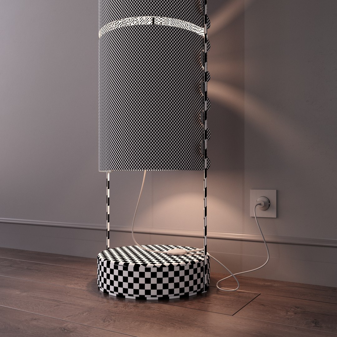 3D Floor Lamp M1 - TurboSquid 1915236