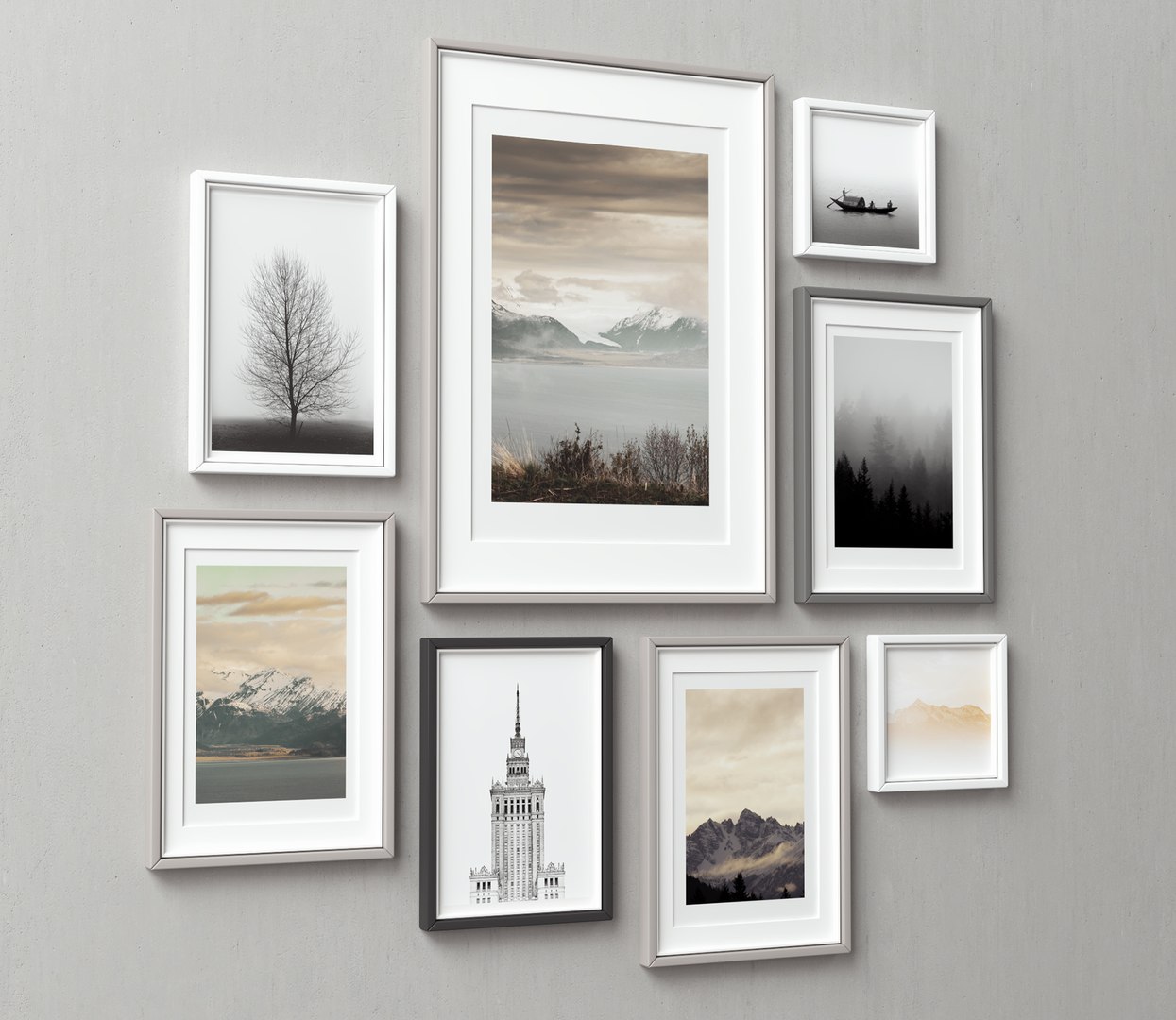 Picture frames 3D model - TurboSquid 1489373