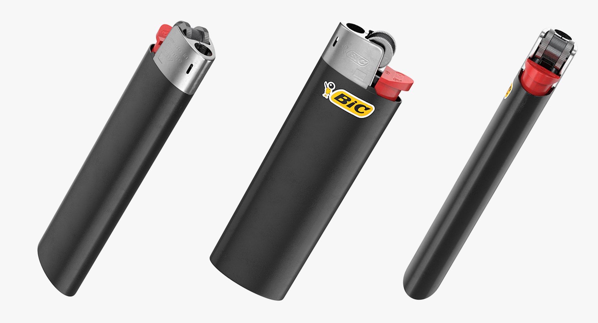 3D Bic Lighter Model - TurboSquid 1178220