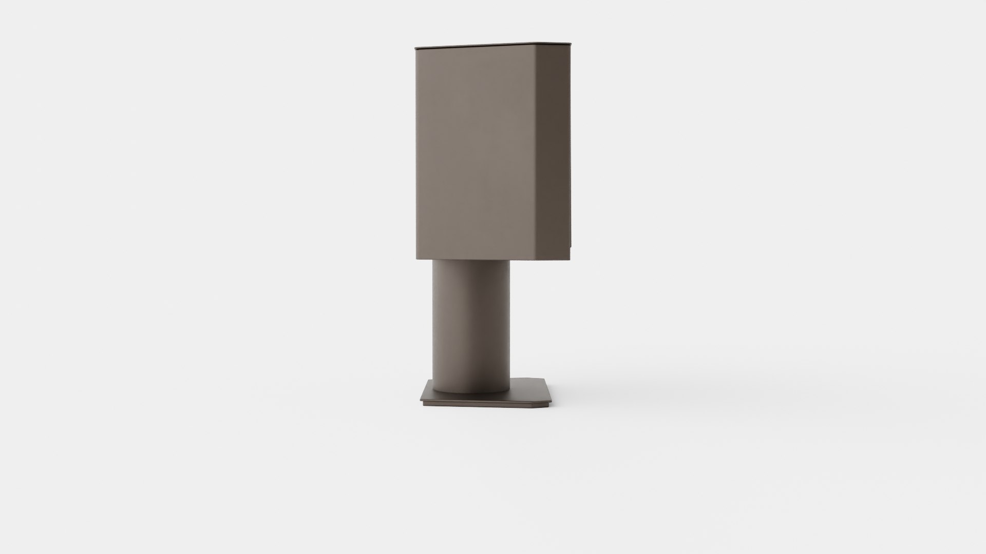 Heta Scan-Line 100 Wood-burning Stove On Plinth 3D Model - TurboSquid ...