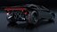Futuristic Cyber Car Concept PBR