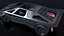 Futuristic Cyber Car Concept PBR