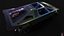 Futuristic Cyber Car Concept PBR