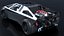 Futuristic Cyber Car Concept PBR